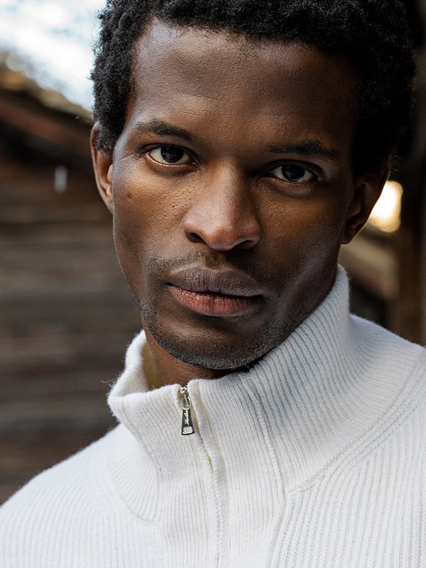 Aurelien — menswear editorial cover photograph by Belair.